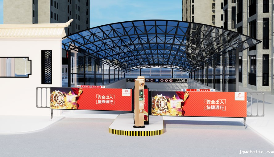 D203灯箱广告道闸