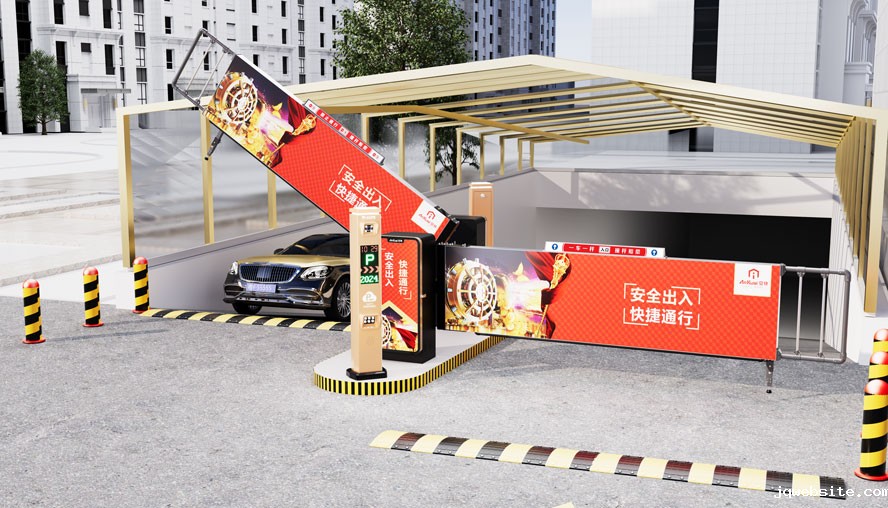 D203灯箱广告道闸