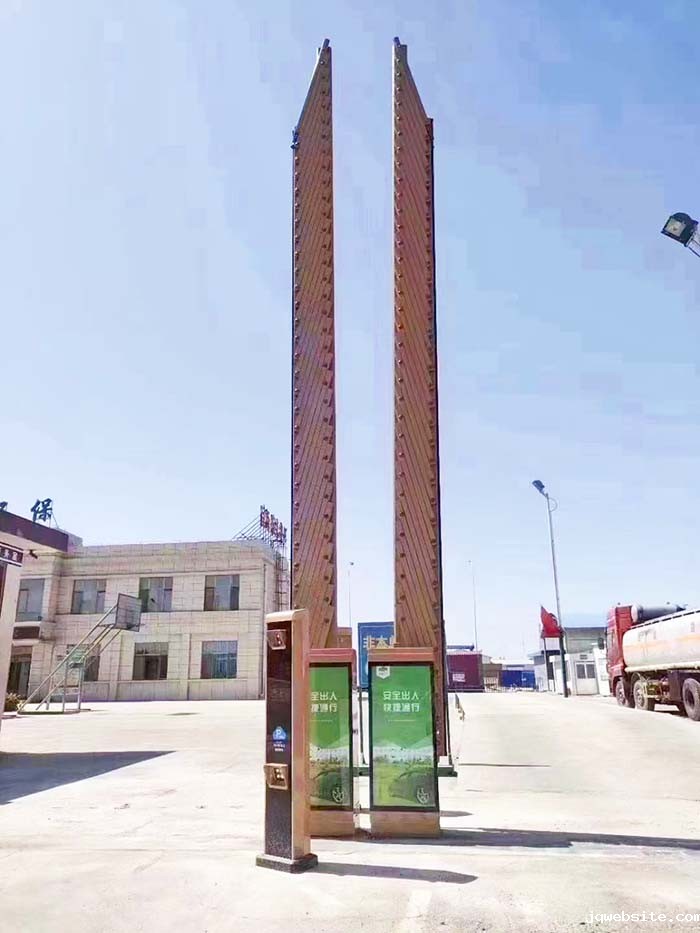 工业园停车场车牌识别系统