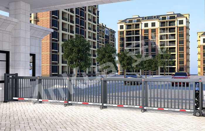 某小区采用 “jqwebsite” 栅栏款段滑门效果图