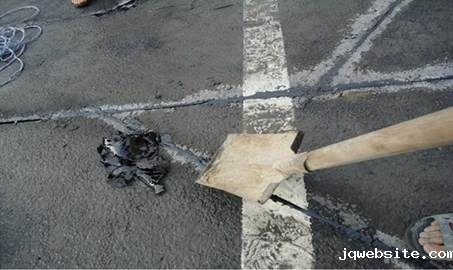 地感线圈埋设现场图