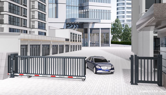 某商业大厦采用 “jqwebsite” 栅栏款平移门效果图